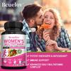 Bcuelov Komplex Vitamin Kapseln 21 Vitamine und Mineralstoffe Formel für effiziente Aufnahme Stärkung der Immunität