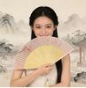 Portable Chinese Qipao Dance Fan: Small, Carry-On, Hollowed-Out Folding Design