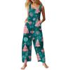 Women's Jumpsuit Printed Casual Loose Jumpsuit