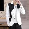 Frühling und Herbst Anzug Männlich Casual Koreanische Version Trend Schlank Hübscher Kleiner Anzug männer Persönlichkeit Mantel Studenten
