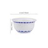 Hand drawn blue and white exquisite tea cup hollowed out ceramic Kung Fu single cup tea set teacup