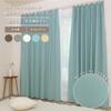 Grade 3 Set of 2 35015BL 100cm Wide X 195cm and Popular and Multifunctional [Size 144] Blackout, Japanese-Made Flame-Retardant Curtains, [Trico]