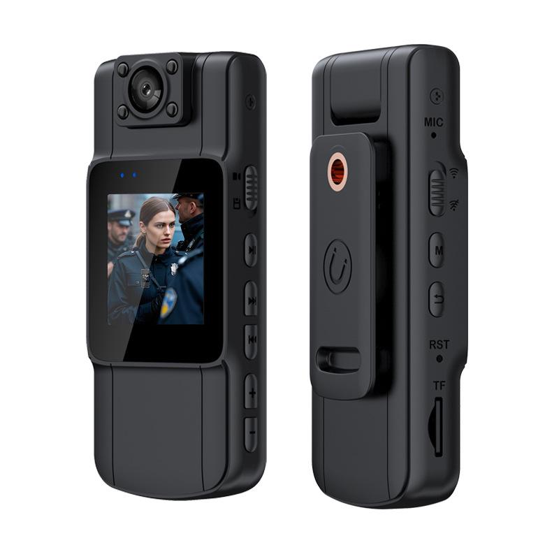 

Mini HD WiFi Camcorder with Pocket Clip for Outdoor Vlogging