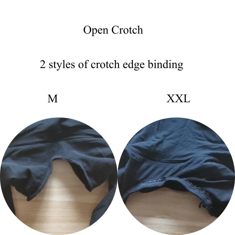Plus Size Double Layer Waist Shaping Pantyhose 5D Oil Shiny Reflective Anti-Hook Stockings Women Sexy Open Crotch Tights