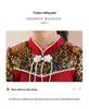 Robe Qipao en Velours pour Filles - Style Chinois Nouvel An, Collection Automne/Hiver