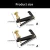 4PCS Stable Violin String Tuner with Universal Fit String Adjuster for 3/4 4/4 1/4 1/2 Instruments Made of Strong Metal