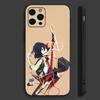 Anime K-Kill La K-Kill  Phone Case For Apple iPhone 15,14,13,12,11,Pro,X,XS,Max,XR,Plus,Mini Soft Black Cover
