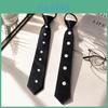 Luxurious Ladies Rhinestone Tie With Arrow Shape For Fashionable Office Wear