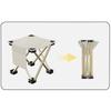 Camping Stool Chair Portable Folding Stool for Outdoor Gardening and Beach Hiking Fishing Foot Stool with Carry Bag