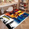 Superman Print Rug, Washable Floor Carpet, For Entryway Dorm Laundry Room Office Study, Home Decor Birthday Christmas Gift