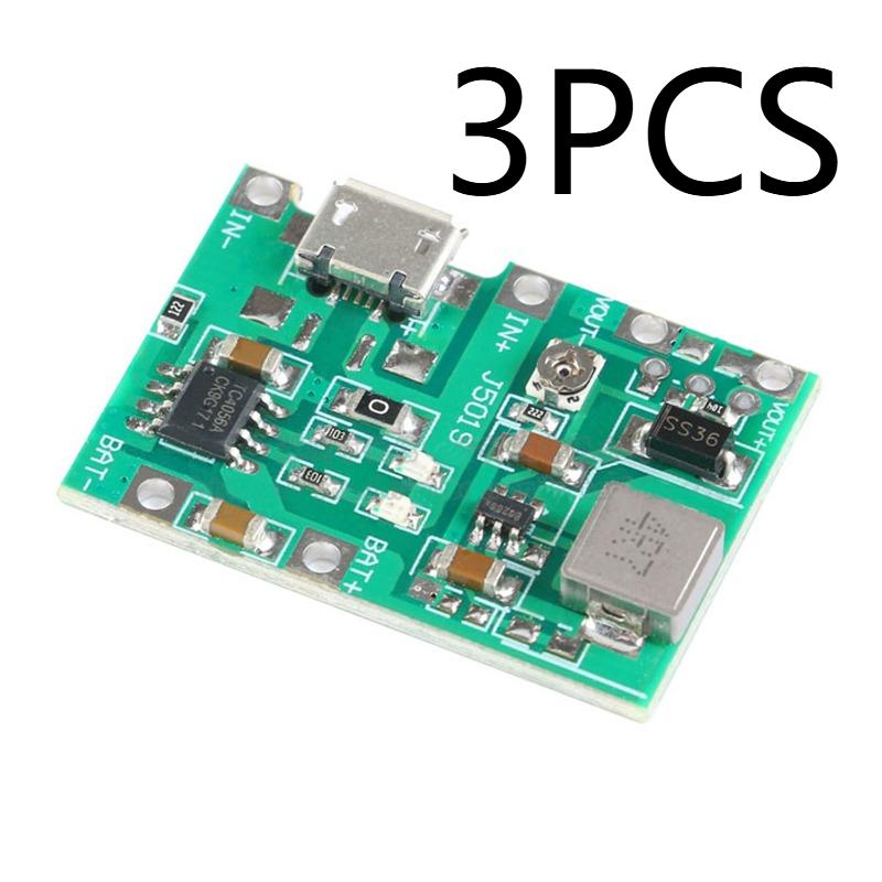 3.7V 9V 5V 2A Adjustable Step Up 18650 Lithium Battery Charging Discharge Integrated Module