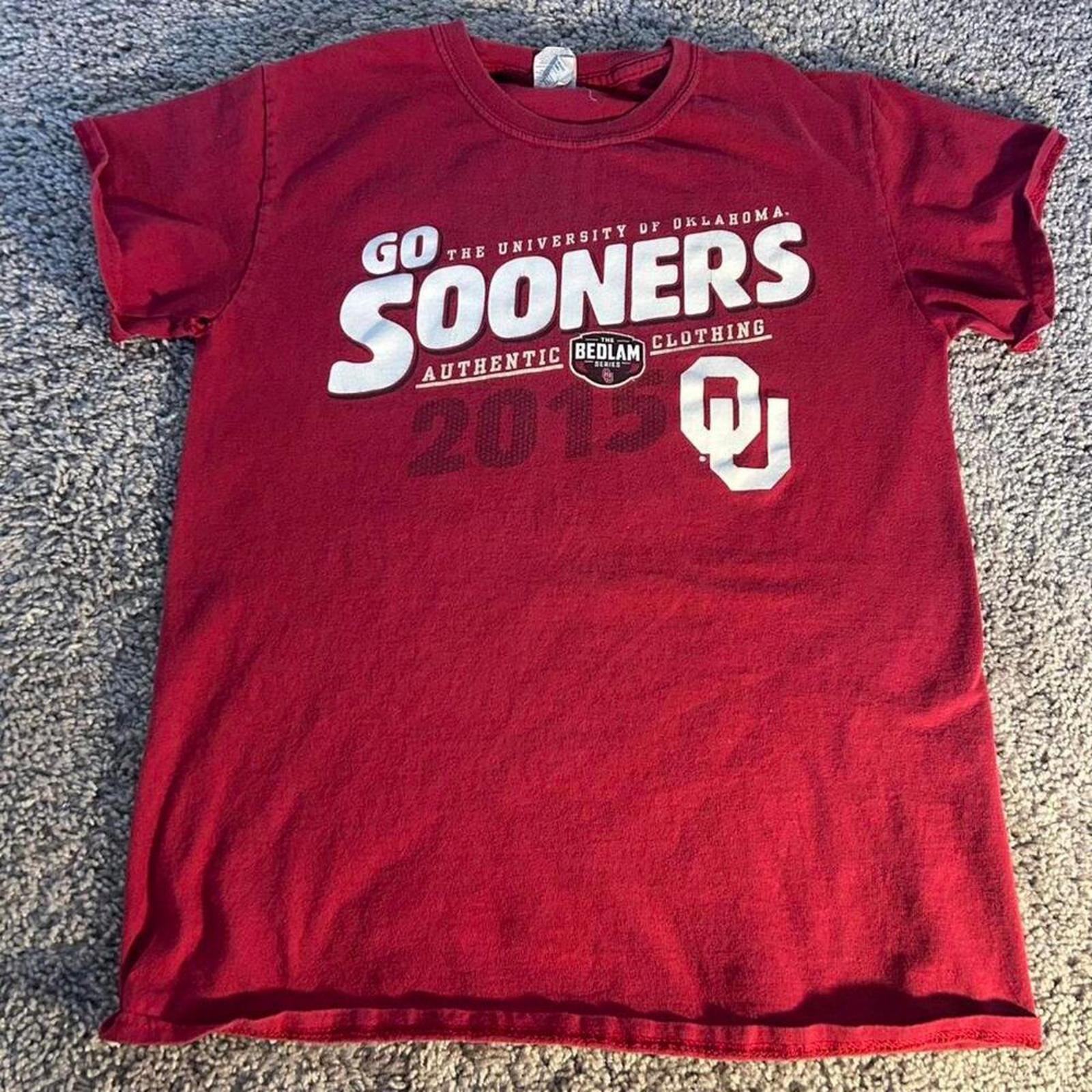 University of oklahoma red t shirt S