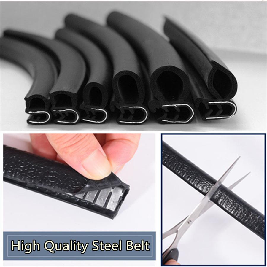 Strip Lock Seal Trim Car Door 3 Molding Protector Meter Waterproof Rubber Edge