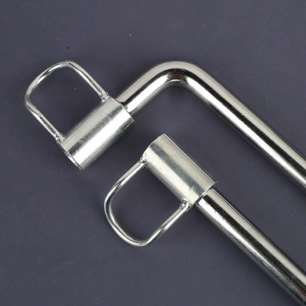 Useful Metal Angle Stop Valve Wrench Sturdy Multi-Purpose Plumber Faucet Wrench Angle Valve Wrench Removal Tool