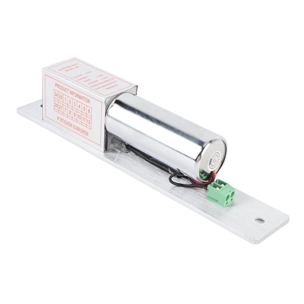 12V Electric Drop Bolt Lock Aluminum Stainless Steel Magnetic Self Locking Induction Electric Deadbolt Lock for Door