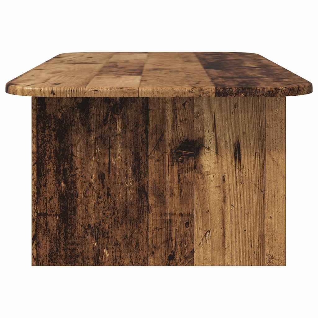 Coffee Table Made of Reclaimed Wood 93 x 53 x 33 cm Wood Based Material