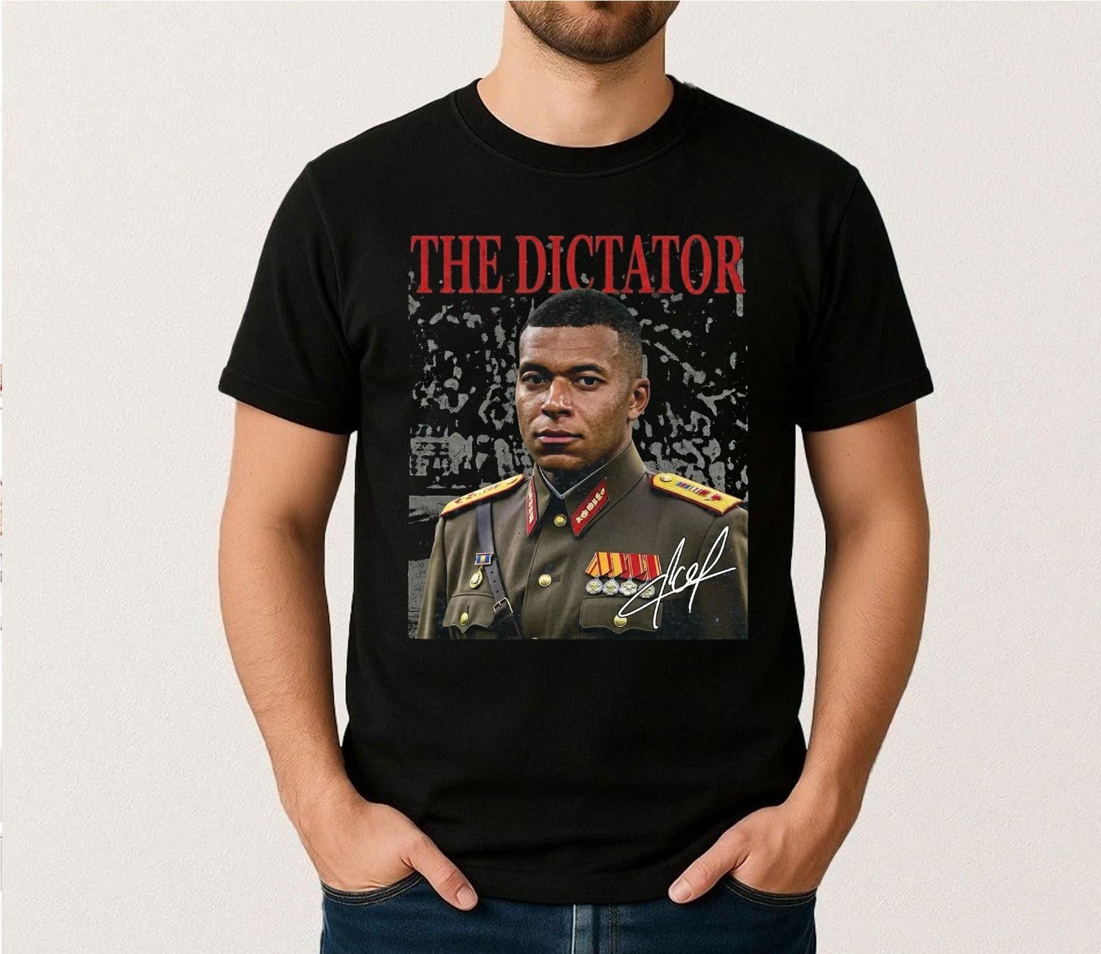Mbappe The Dictator Funny T-Shirt Unisex T-Shirt S