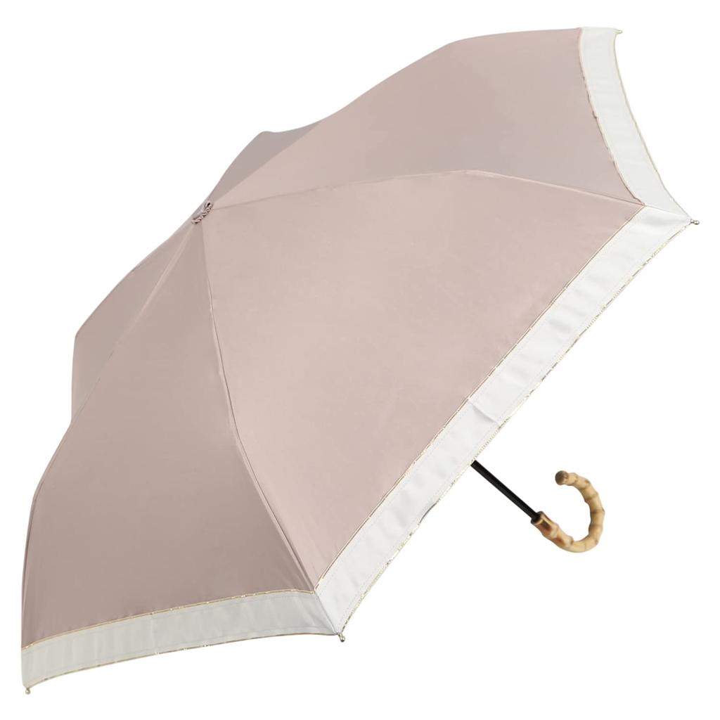Parasol Folding Umbrella UV Protection Light Blocking Lightweight 260g For Both Sunny and Rainy Weather Heat Shielding UV Protection Ice Line 100%