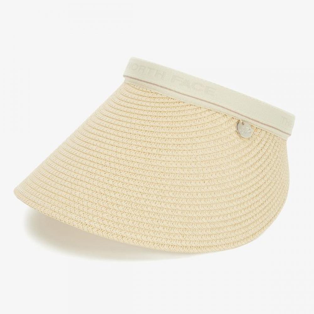 The North Face Women Flexi Weaving Sun Cap Ivory Ne3cr13a IVORY/ONE