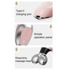Microcurrent Facial Roller V-Shape Massager for Anti-Aging & Lymphatic Drainage Rechargeable Skin Tightening Device