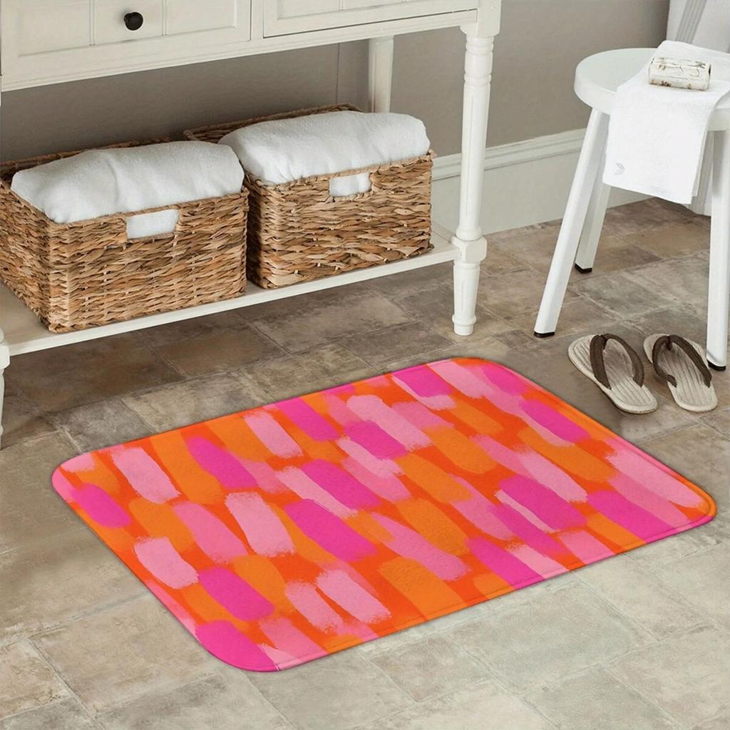 1PC Shiba Inu Kitchen Rug Non-Slip Door Mats Pop design Bathroom Rug Bath Mat Carpet for Home Sink Laundry Decor