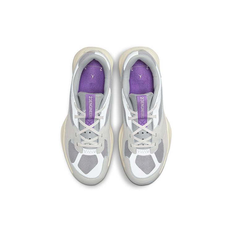 Jordan Air 200E Grau Kokosmilch Lila DC9836-110