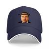 Derek Zoolander Face Print Baseball Cap Classic Black Adjustable Hat with Iconic Movie Character Design for Fashion Fans