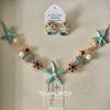 Retro Round Resin Necklace: Versatile, Fashionable High-End Clavicle Chain for Women
