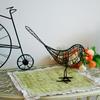 1Pc Iron Little Bird Statue Modern Design Animal Figurine Home Office Decoration Craft Home Decoration Accessories