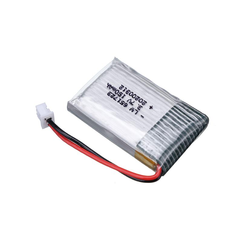 3.7V 150mah 651723 for H20 S8 M67 U839 RC Quadcopter helicopter spare parts 3.7V LiPo battery for H20 RC toys Drones batteries