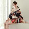 Sexy Lingerie Sakura Kimono Seduction Game Uniform Cosplay Costume Ladies Bathrobe Suit