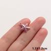 2pcs Marine Animals Pink/Hot Pink Enamel Charm Shell Jellyfish Starfish Conch Stainless Steel Pendant Charms For Jewelry Making