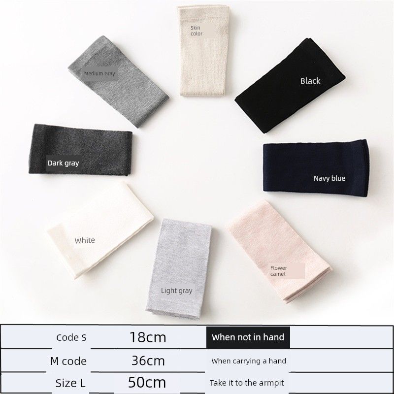 

Pure Cotton Thin Thick Air Conditioning Arm Joint Arm Sleeves White S