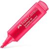 Surligneur - FABER-CASTELL - Textliner 1546 - Rouge - Rechargeable - Lot De 10 Pièces