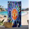 Manchester United Printed Beach Towel Quick Dry Soft TowelPortable Large Rectangular Beach Blanket for Travel Swimming Pool