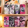 Graffiti Cool Art P-Pink Phone Case Silicone Soft For IPhone 17 16 15 14 13 12 11 X XR Plus Pro Max Plus