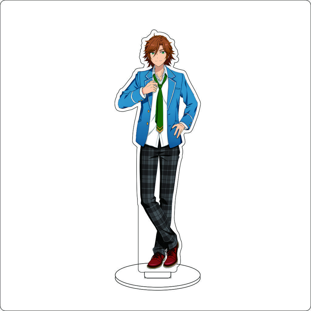 16CM Anime Ensemble Stars Acrylic Stand Ornaments Hidaka Hokuto Tenshouin Eichi Hibiki Wataru Figure Stand Halloween Gifts