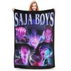 Saja Boys But Daddy I Love Him Kpop Demon Hunters Blanket Multiple Sizes Warm Cozy Fluffy  Throw Blankets for Couch Sofa and Bed