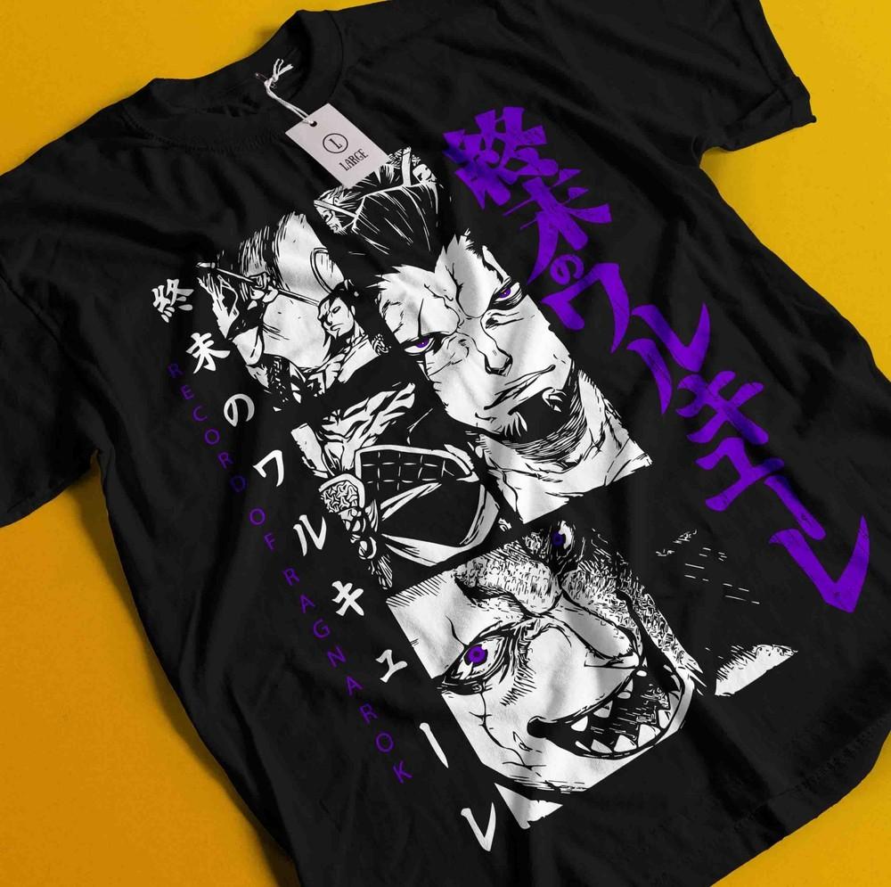 

Record Of Ragnarok Shirt Buddha Tshirt Zerofuku Adam T-Shirt Jack The Ripper Tee L