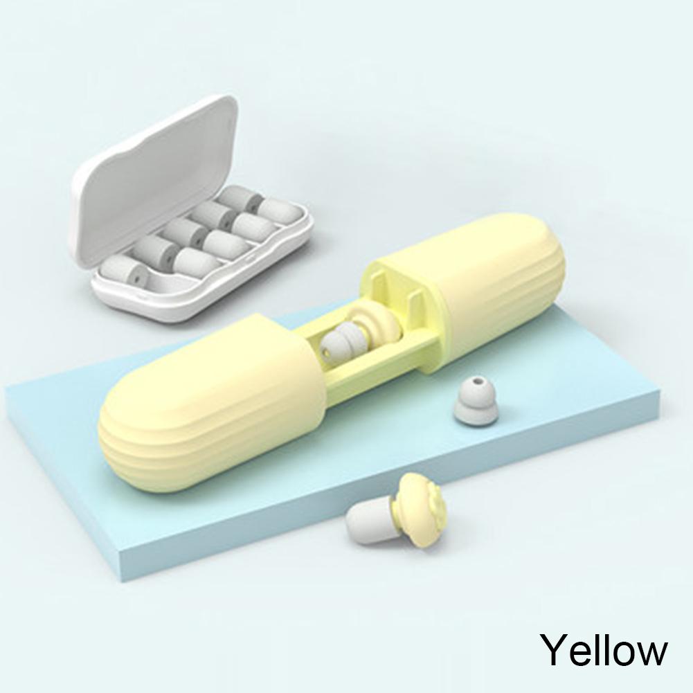 Silicone Earplug Noise Reduction Anti Snoring Soundproof Tapones Oido Sleep Earplugs Soft Memory Foam Sound Insulation Ear Plug