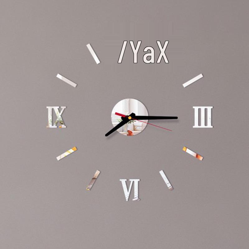 3D Creative Acrylic DIY Wall Clock for Living Room