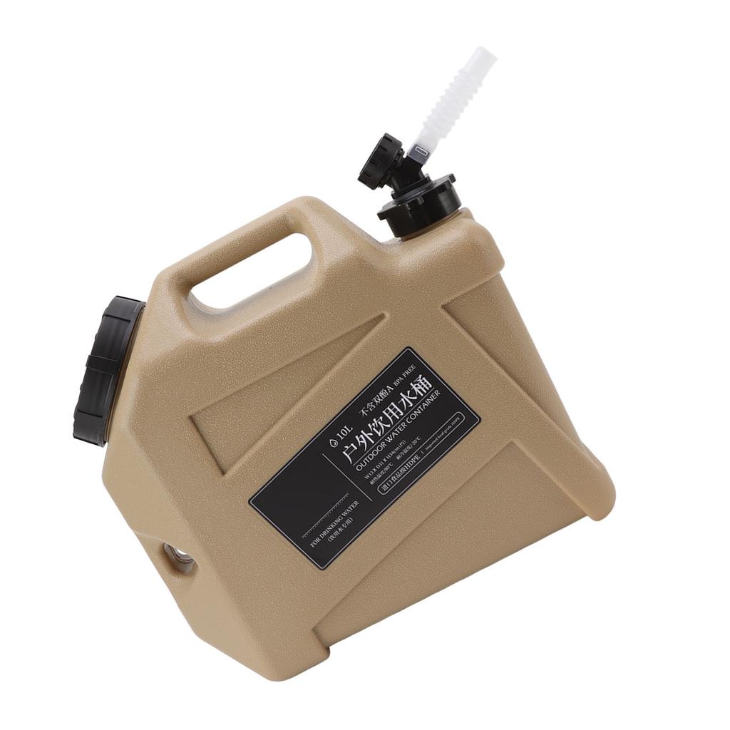 Shine Trip 10L Portable Water Storage Bucket Multifunction Household Water Container with Spigot