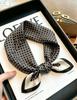 [111 mulberry silk] Bonas women's silk small square scarf silk scarf 11 new autumn and winter gift mother small scarf