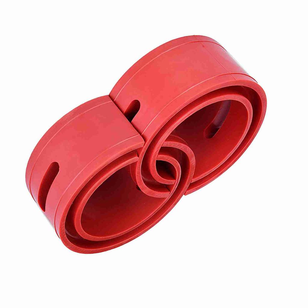 2 szt. Czerwony Samochodowy Amortyzator Bufor Sprężyna Zderzak Poduszka Typ B