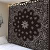 Mandala Psychedelic Tapestry Bohemian Wall Hanging Decor Blanket Indian Style Yoga Sleeping Tapestry Mandala Wall Fabric