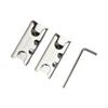 Stainless Steel Aperture Lock, Broken Bridge Aluminum, Security Retainer, Easy To Install, Sturdy