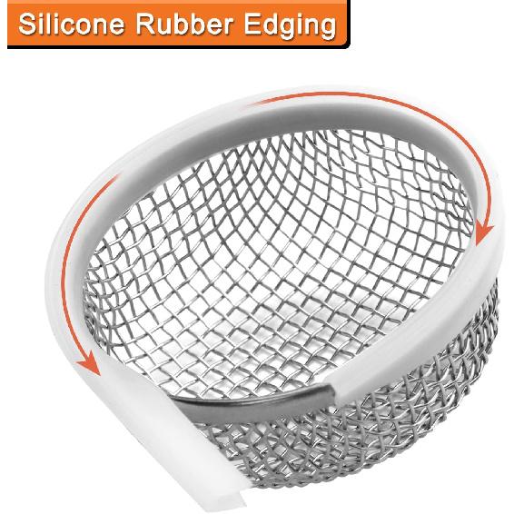 Eazy2HD 10 Pack Flying Ect Screen For RV Refrigerator And Furnace Vents - Stainless Steel Mesh With Tallation Tool And Silicone Rubber For Camper