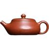80cc Authentic Yixing Zisha Teapot, Red Jiangpo Coarse Sand, Small Capacity Kung Fu Tea Pot for One Person