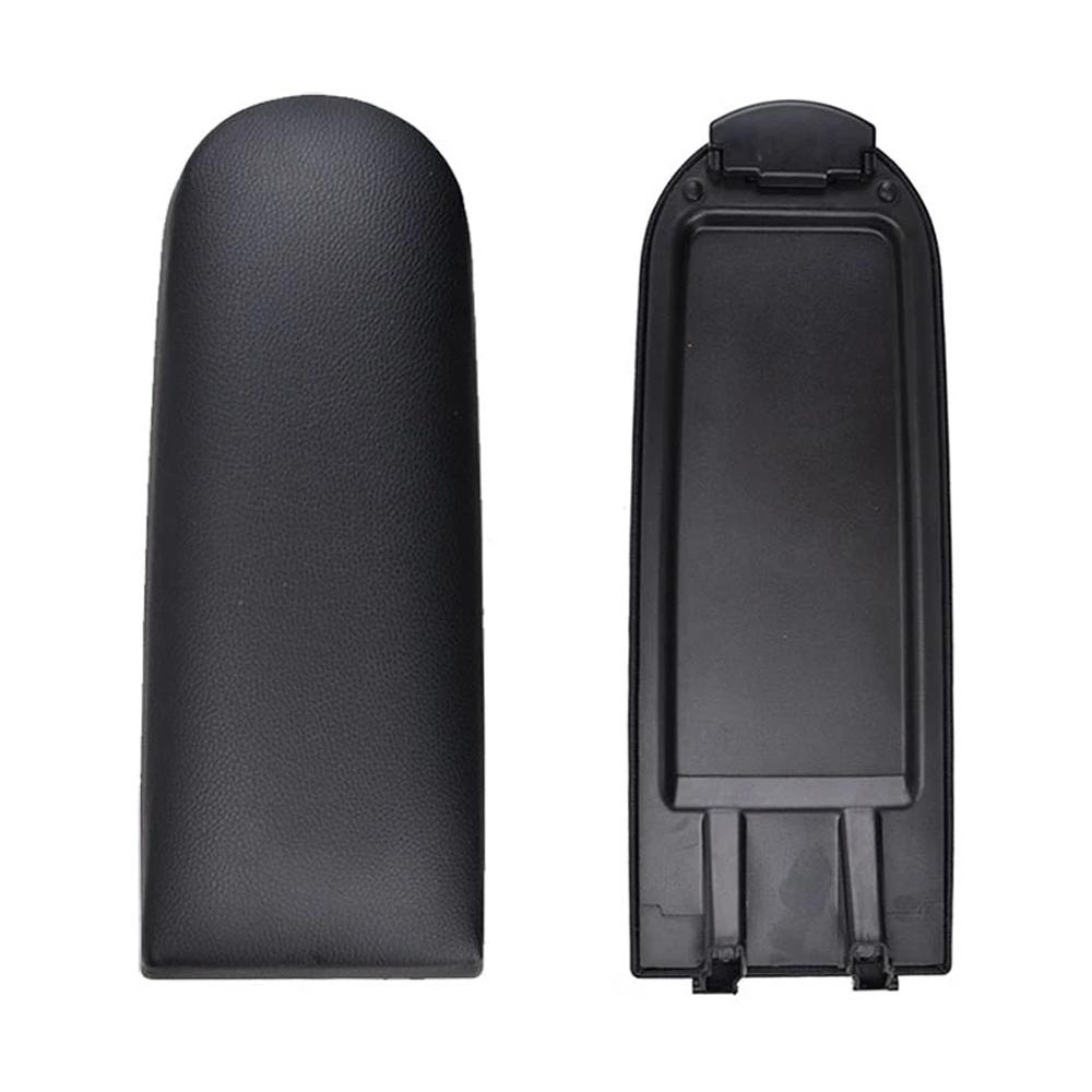 Asiento de Cuero Para Ibiza 6J 2009 2010 2011 2012 2013 2014 2015 2016 Cubierta de Apoyabrazos de Consola Central de Coche Tapa con Cierre Protector Tapa