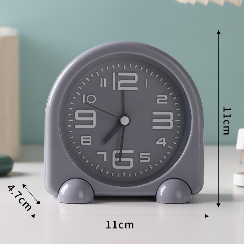 

1 шт. Будильник Студенческий Простой Бесшумный Маленький Будильник Настольный Настольные Часы Оптом Мультяшный Будильник Мультяшный Маленький Будильник